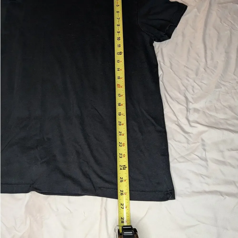 Old Navy Classic Black Crew Neck T-Shirt Men's Medium